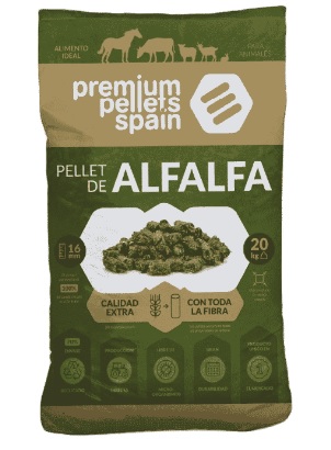 ALFALFA PELLET PREMIUM -16mm - 20 KG