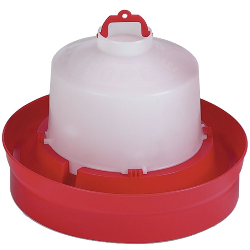 BEBEDERO AVES 2ª EDAD 5 L ROJO  30616