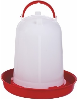 BEBEDERO ECO AVES 10 L. ROJO  30664