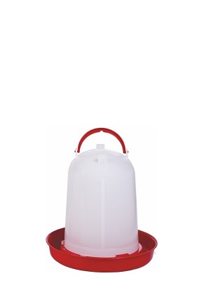 BEBEDERO ECO AVES 1.5 L ROJO  30660
