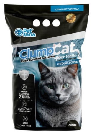 CLUMPCAT CARBÓN DOBLE ACTIVO 10 L