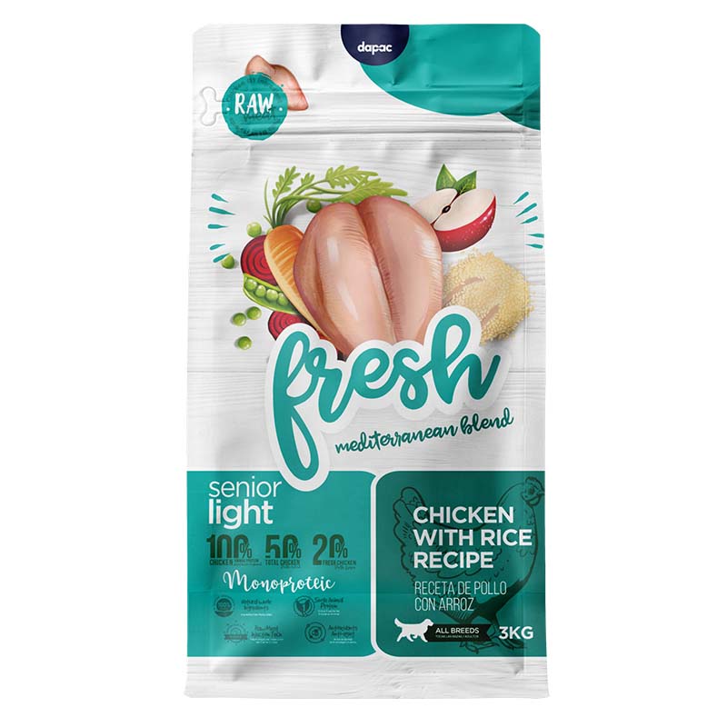 FRESH ADULT SENIOR LIGHT 3 KG "PVP 14,90"