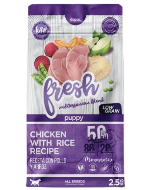 FRESH PUPPY (low grain) 2,5 KG "PVP 14,90"