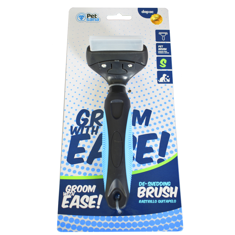 RASTRILLO QUITAPELO TALLA S 6X15,5 CM  PET SANA (12) PETS6004S
