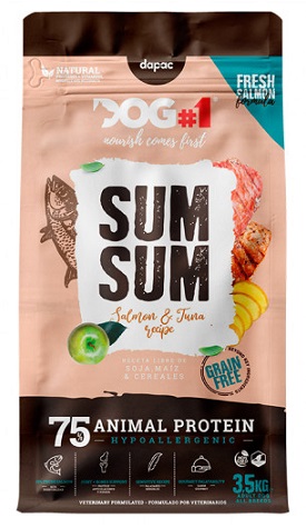 SUMSUM GRAIN FREE SALMÓN Y ATUN (33/15) 3,5 KG "14,90"