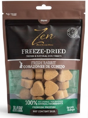 ZEN CONEJO CON FORMA DE CORAZON, LIOFILIZADO